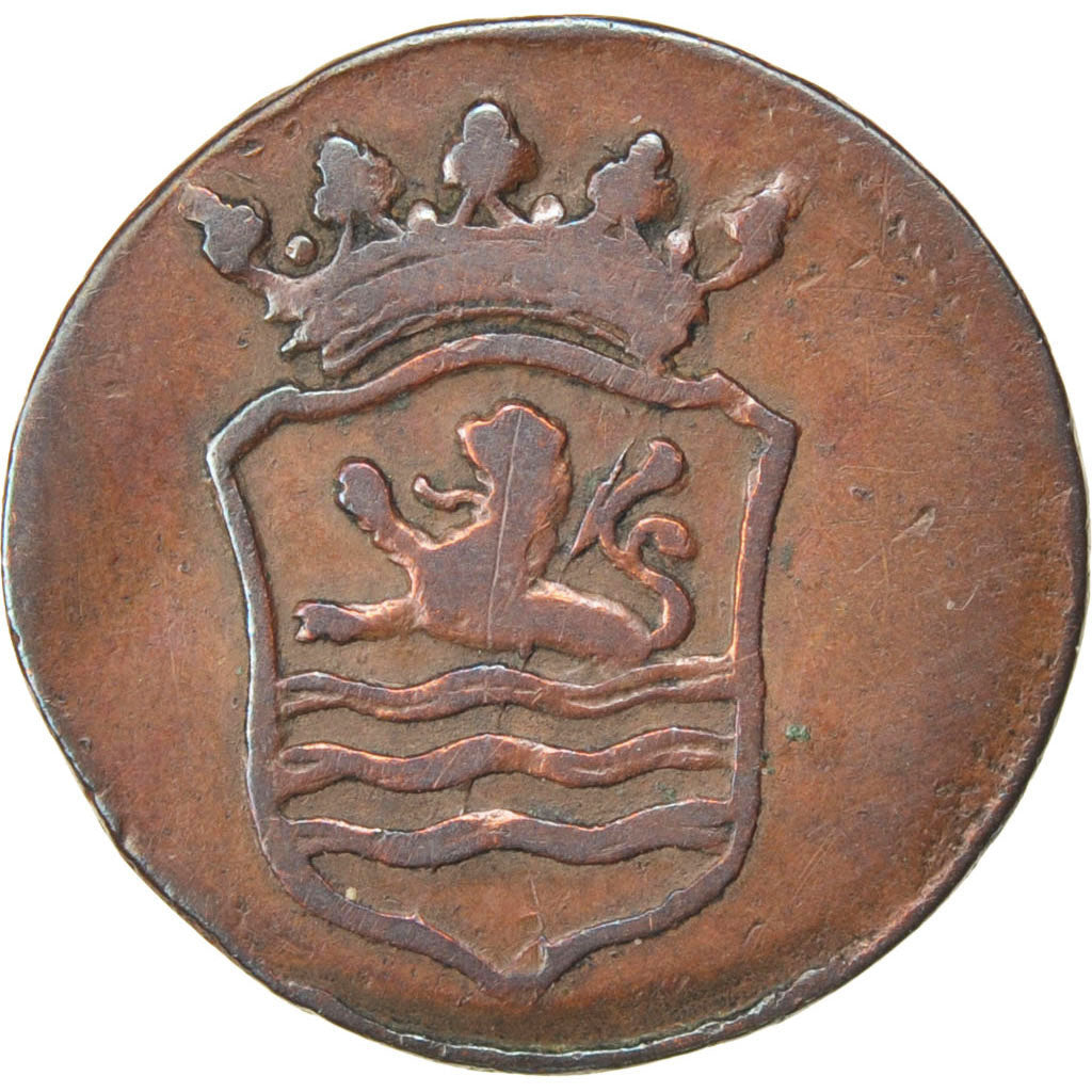NETHERLANDS EAST INDIES, Duit, 1794, KM #159, EF(40-45), Copper, 2.88