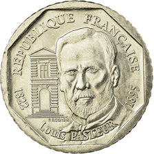 Coin, France, Pasteur, 2 Francs, 1995, EF(40-45), Nickel, KM:1119, Gadoury:549