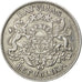 LATVIA, Lats, 1924, KM #7, AU(50-53), Silver, 23, 4.94