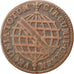BRAZIL, 5 Reis, 1774, Lisbon, KM #173.3, EF(40-45), Copper, 3.85