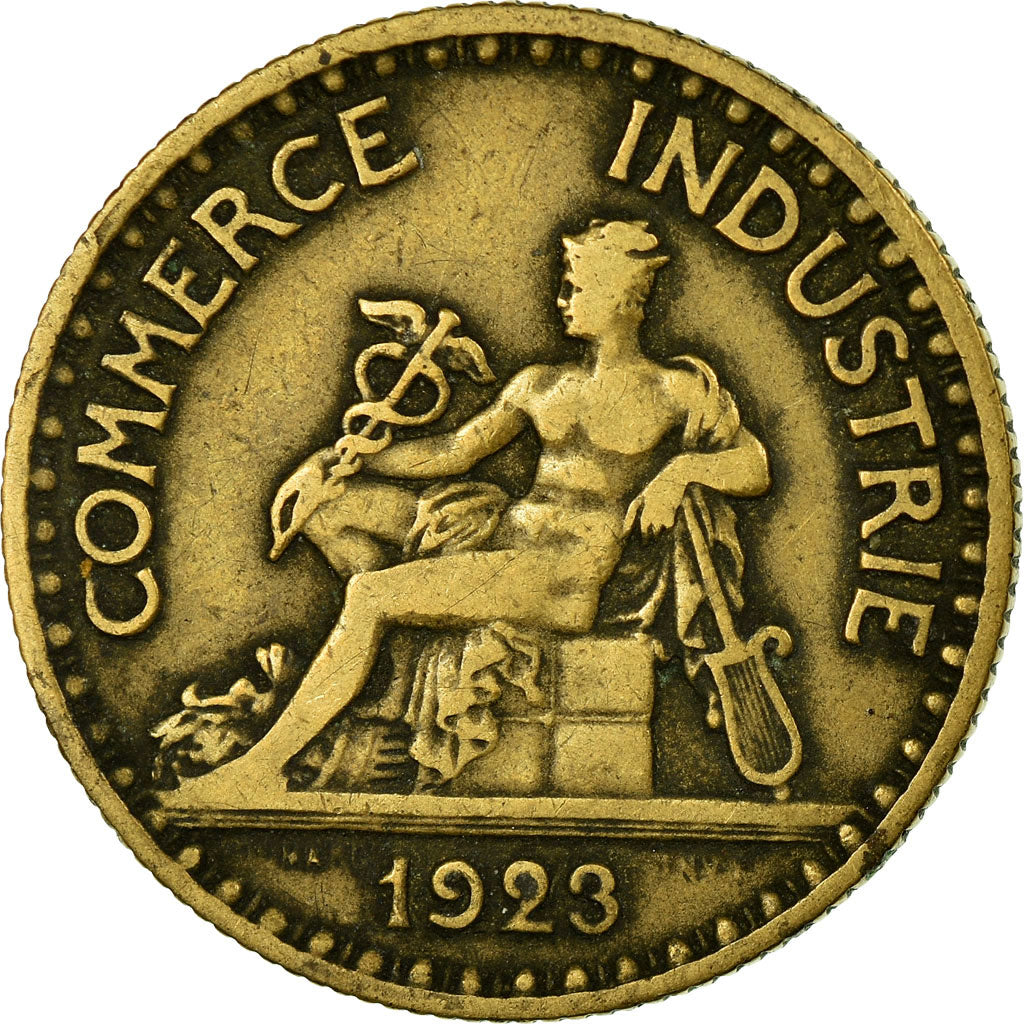 Moneta, Francia, Chambre de commerce, 2 Francs, 1923, Paris, BB