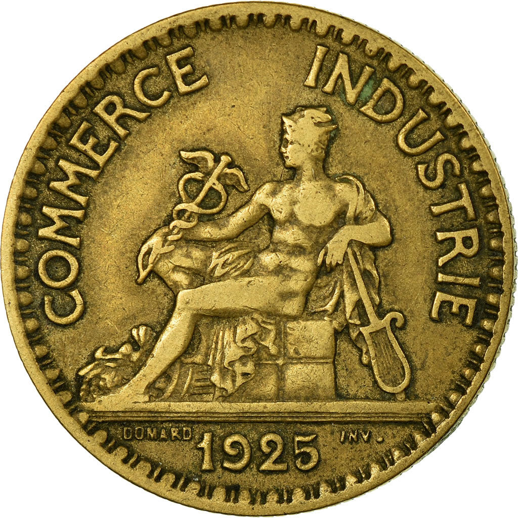 Moneta, Francia, Chambre de commerce, 2 Francs, 1925, Paris, BB