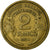 Munten, Frankrijk, Morlon, 2 Francs, 1934, FR+, Aluminum-Bronze, KM:886