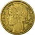 Munten, Frankrijk, Morlon, 2 Francs, 1938, FR+, Aluminum-Bronze, KM:886