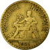 Münze, Frankreich, Chambre de commerce, Franc, 1921, Paris, S, Aluminum-Bronze