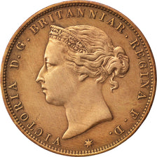 JERSEY, 1/24 Shilling, 1888, KM #7, AU(50-53), Bronze, 5.71