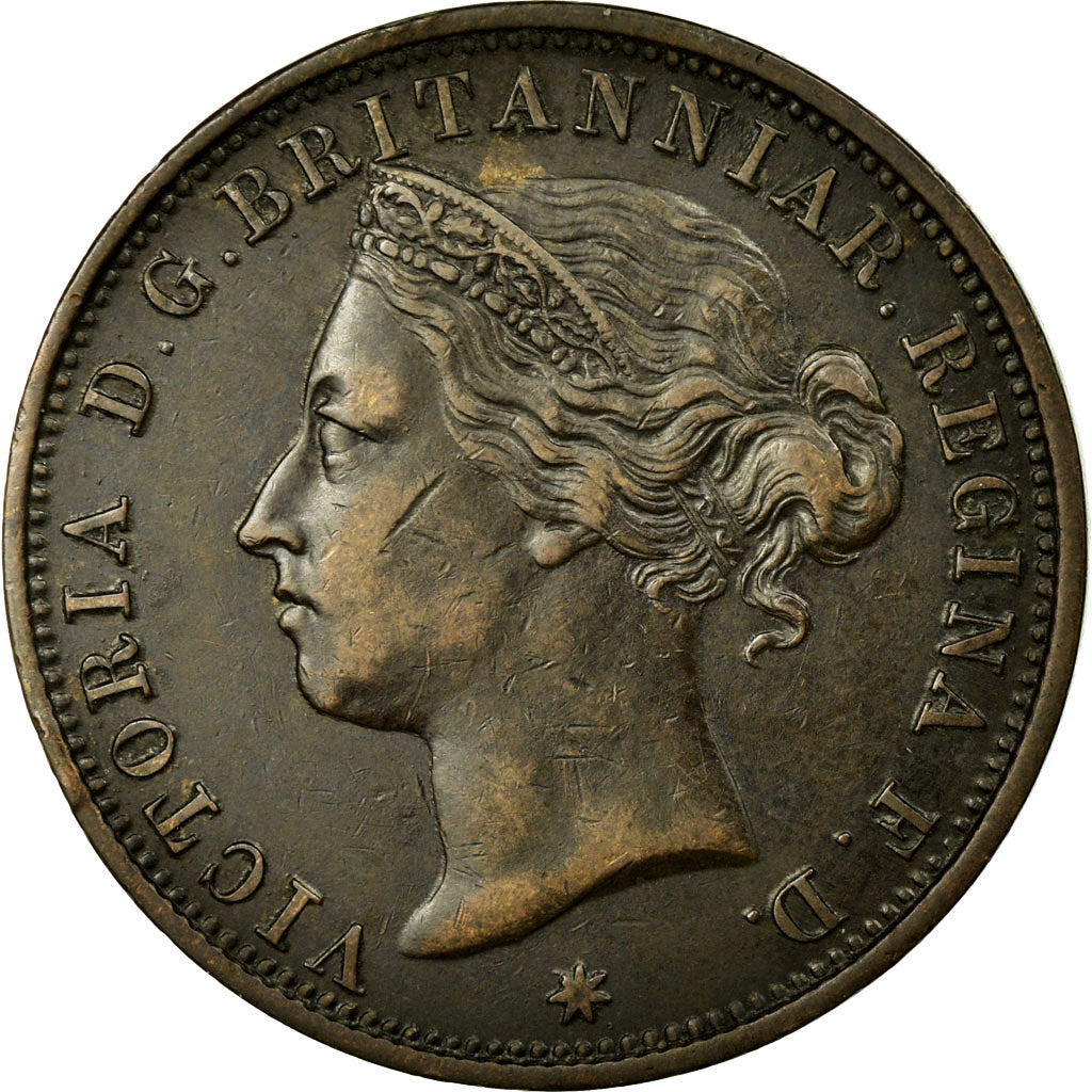 Coin, Jersey, Victoria, 1/12 Shilling, 1888, AU(50-53), Bronze, KM:8