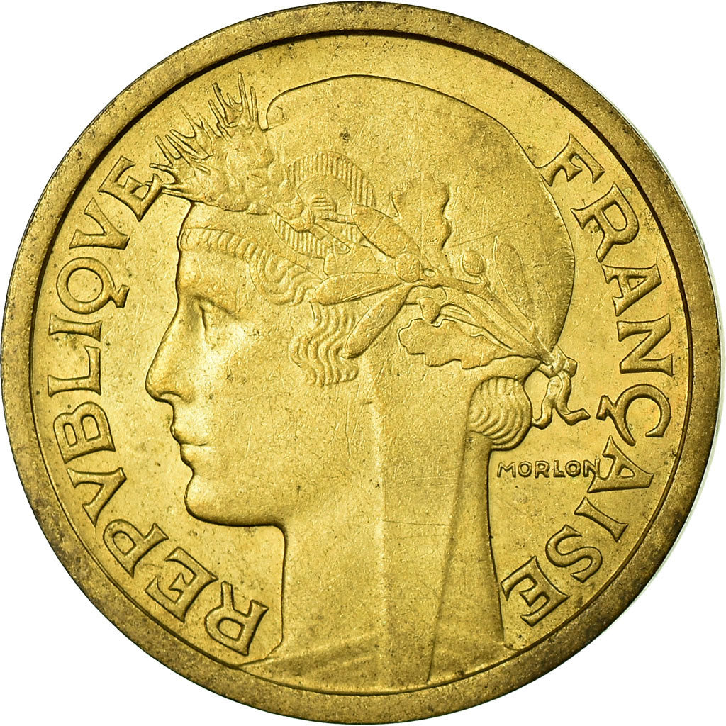 Munten, Frankrijk, Morlon, Franc, 1941, ZF, Aluminum-Bronze, KM:885
