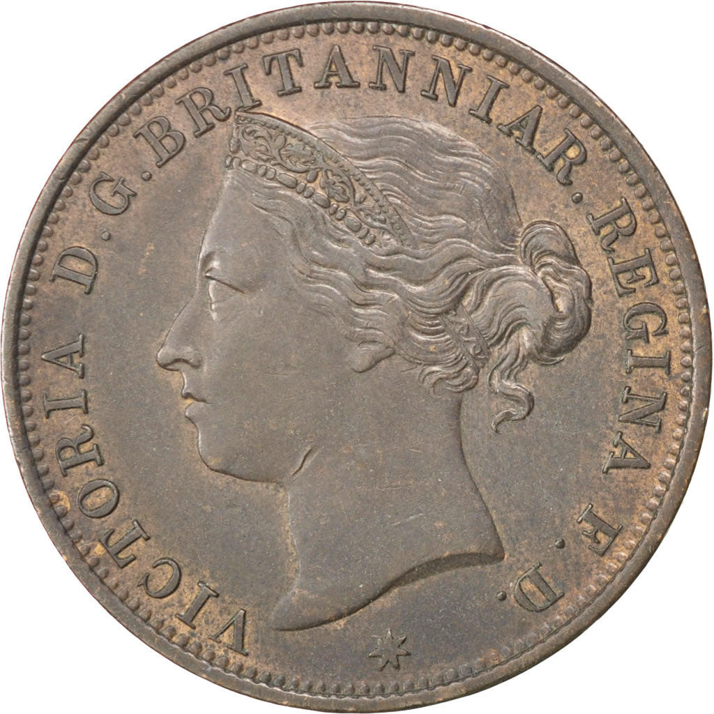 Coin, Jersey, Victoria, 1/12 Shilling, 1888, AU(55-58), Bronze, KM:8