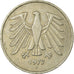 Coin, GERMANY - FEDERAL REPUBLIC, 5 Mark, 1977, Hambourg, VF(30-35)