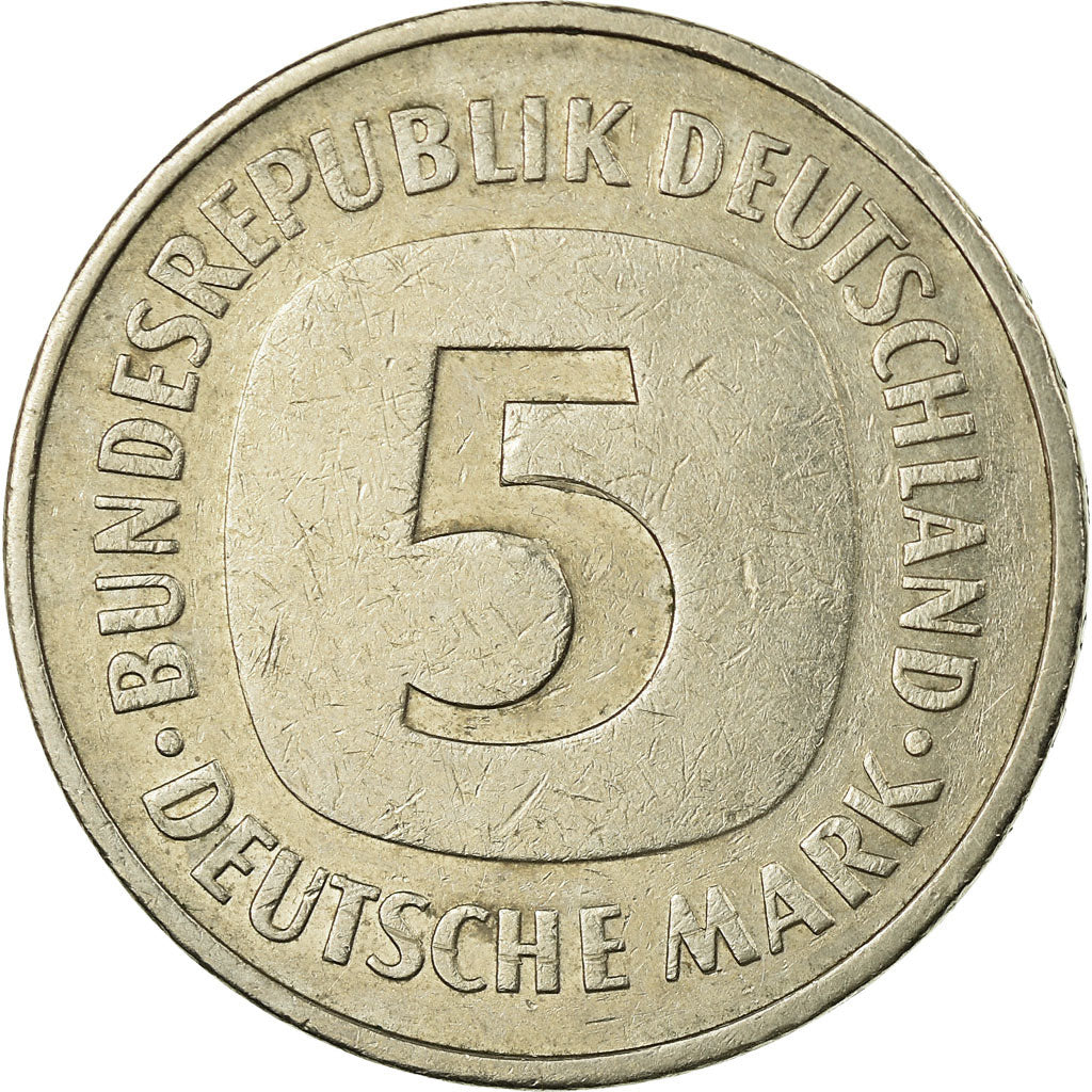 Monnaie, République fédérale allemande, 5 Mark, 1978, Karlsruhe, TB+