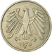 Coin, GERMANY - FEDERAL REPUBLIC, 5 Mark, 1978, Stuttgart, VF(30-35)