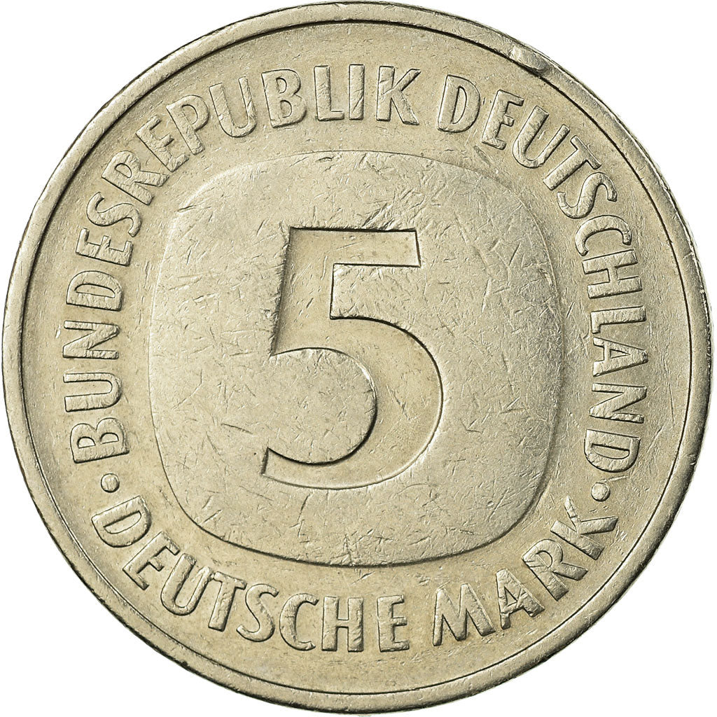 Monnaie, République fédérale allemande, 5 Mark, 1979, Munich, TB+