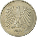 Moneta, GERMANIA - REPUBBLICA FEDERALE, 5 Mark, 1981, Munich, BB, Nichel