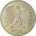 Coin, GERMANY - FEDERAL REPUBLIC, 5 Mark, 1983, Karlsruhe, VF(30-35)