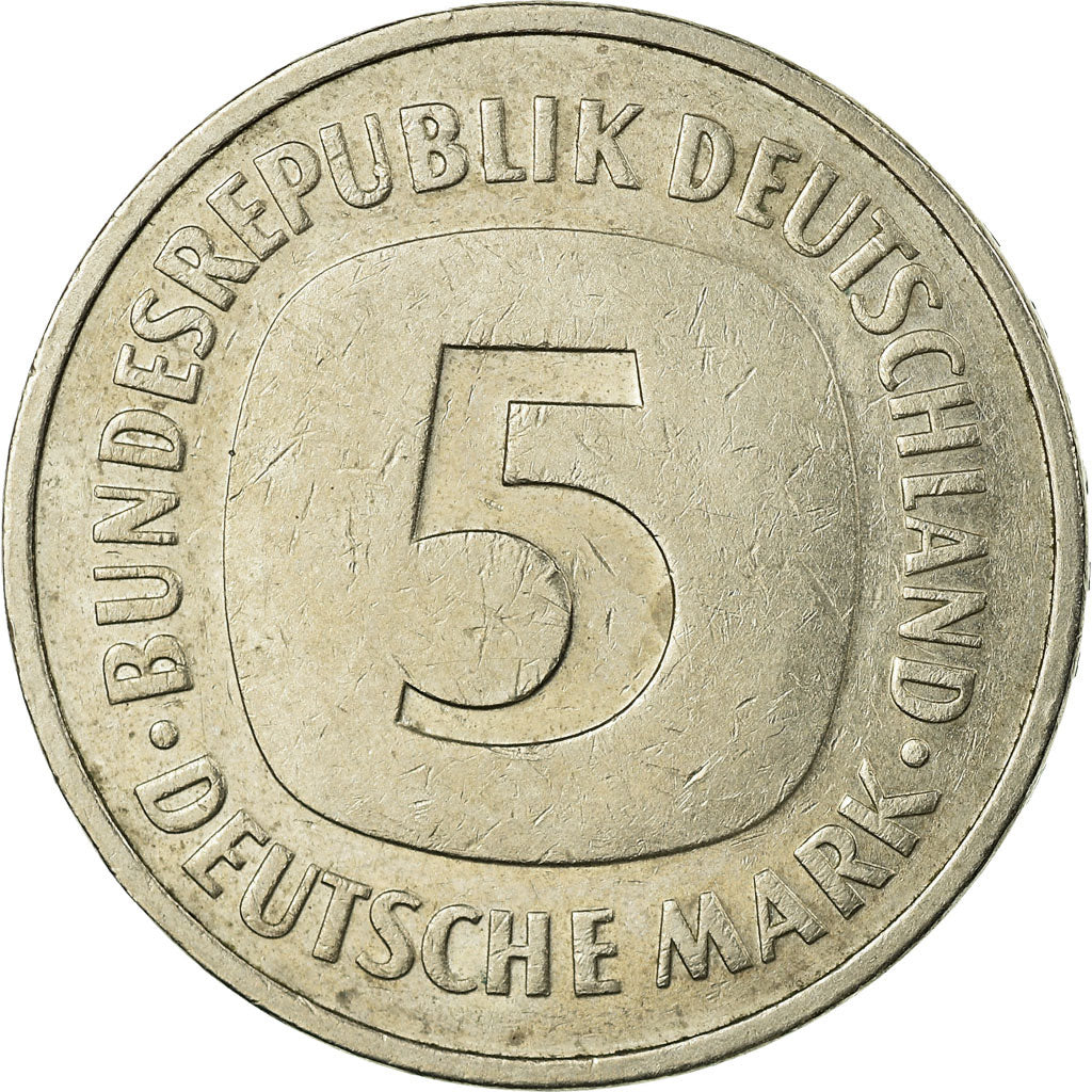 Monnaie, République fédérale allemande, 5 Mark, 1984, Munich, TTB