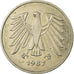 Coin, GERMANY - FEDERAL REPUBLIC, 5 Mark, 1987, Hamburg, EF(40-45)