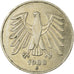 Moneta, GERMANIA - REPUBBLICA FEDERALE, 5 Mark, 1988, Karlsruhe, BB, Nichel
