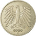 Monnaie, République fédérale allemande, 5 Mark, 1989, Hamburg, TTB