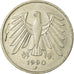 Coin, GERMANY - FEDERAL REPUBLIC, 5 Mark, 1990, Stuttgart, EF(40-45)