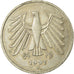 Moneta, GERMANIA - REPUBBLICA FEDERALE, 5 Mark, 1991, Munich, BB, Nichel