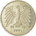 Coin, GERMANY - FEDERAL REPUBLIC, 5 Mark, 1991, Hamburg, EF(40-45)