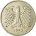 Moneta, GERMANIA - REPUBBLICA FEDERALE, 5 Mark, 1993, Berlin, BB, Nichel