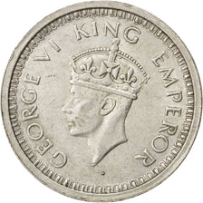 INDIA-BRITISH, Rupee, 1945, KM #557.1, AU(50-53), Silver, 30.5, 11.66