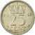 Moeda, Países Baixos, Wilhelmina I, 25 Cents, 1948, VF(30-35), Níquel, KM:178