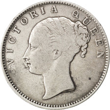 INDIA-BRITISH, Rupee, 1840, Calcutta, KM #458.2, VF(30-35), Silver, 11.44