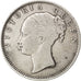 INDIA-BRITISH, Rupee, 1840, Calcutta, KM #458.2, VF(30-35), Silver, 11.44