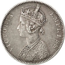 INDIA-BRITISH, Rupee, 1898, KM #492, EF(40-45), Silver, 30.79, 11.60
