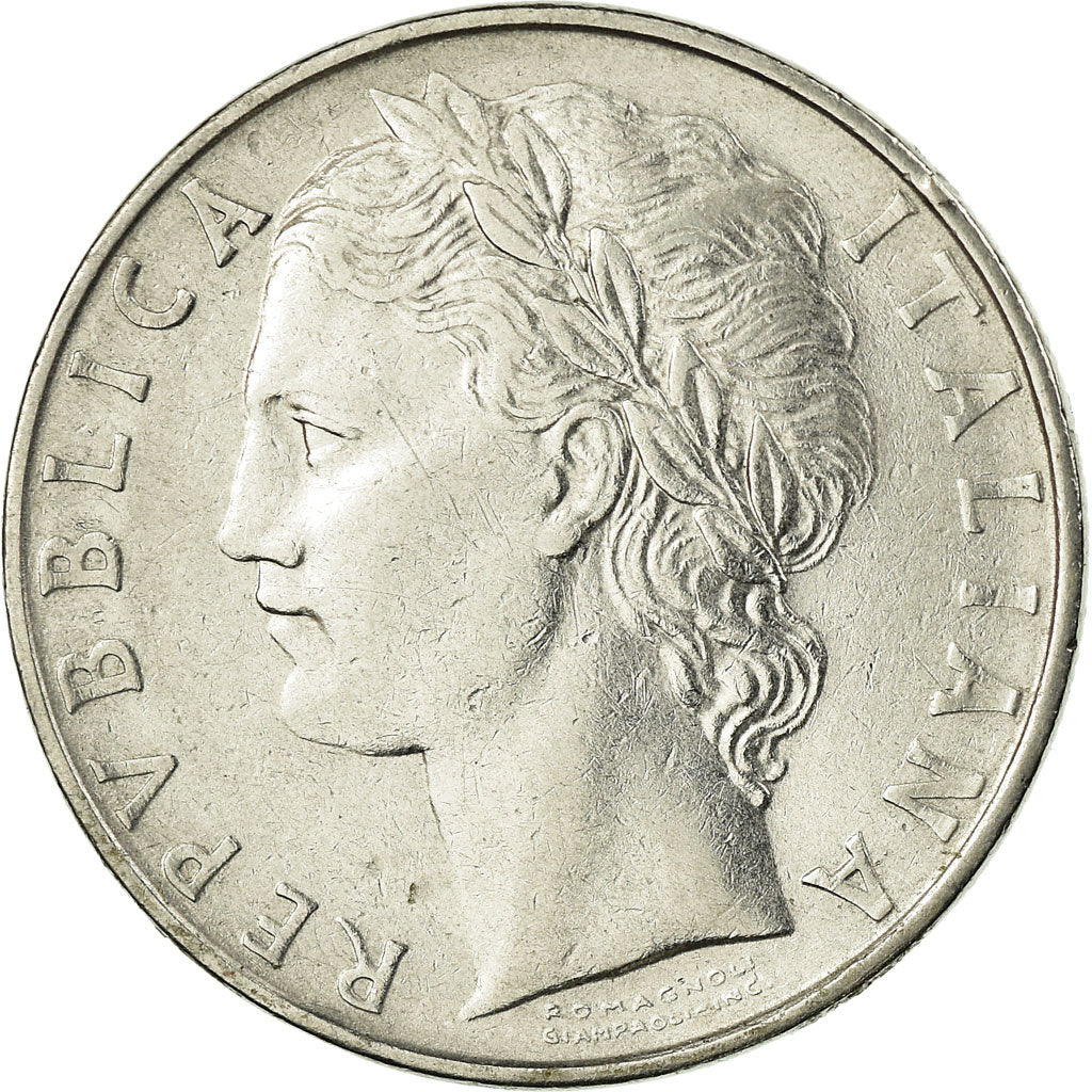 Moneta, Italia, 100 Lire, 1959, Rome, BB, Acciaio inossidabile, KM:96.1