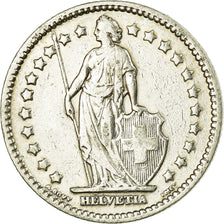 Coin, Switzerland, Franc, 1910, Bern, EF(40-45), Silver, KM:24