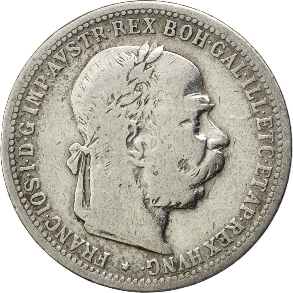 AUSTRIA, Corona, 1896, KM #2804, MS(60-62), Silver, 23, 4.87
