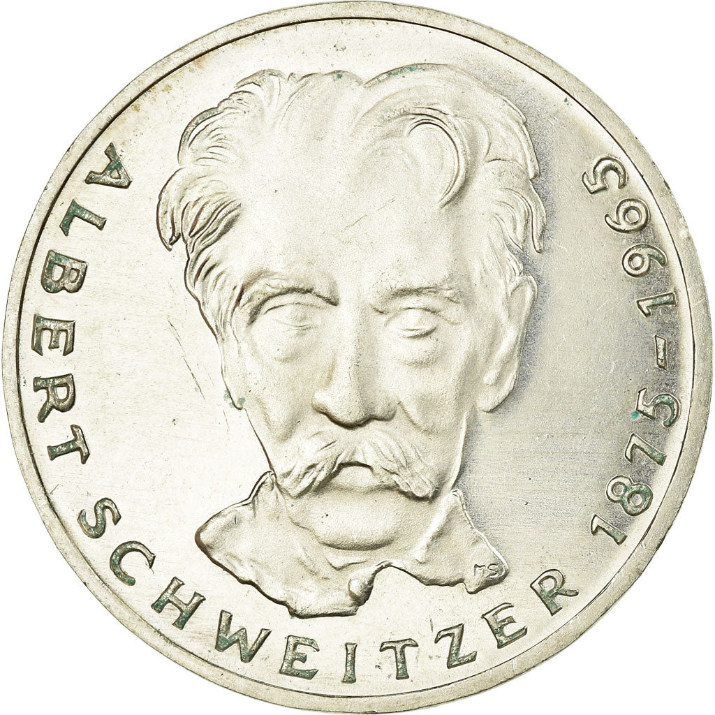 Monnaie, République fédérale allemande, 5 Mark, 1975, Karlsruhe, Germany, BE