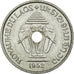 Coin, Lao, Sisavang Vong, 20 Cents, 1952, MS(60-62), Aluminium, Lecompte:5