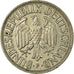 Coin, GERMANY - FEDERAL REPUBLIC, Mark, 1957, Stuttgart, VF(20-25)