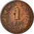 Moneta, Paesi Bassi, William III, Cent, 1884, MB, Bronzo, KM:107.1