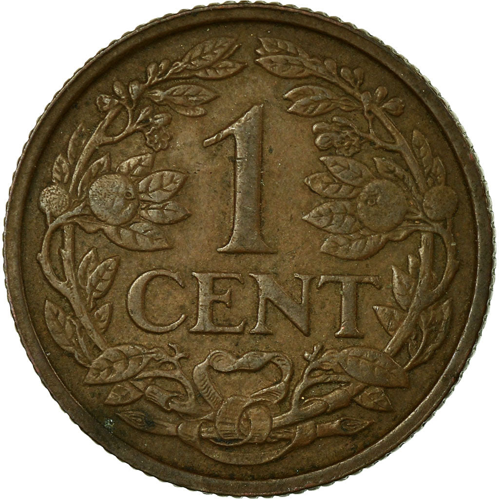 Munten, Nederland, Wilhelmina I, Cent, 1937, FR+, Bronze, KM:152