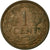 Coin, Netherlands, Wilhelmina I, Cent, 1938, VF(30-35), Bronze, KM:152