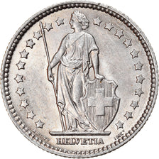Coin, Switzerland, Franc, 1913, Bern, MS(60-62), Silver, KM:24