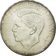 Coin, Romania, Mihai I, 500 Lei, 1941, AU(55-58), Silver, KM:60