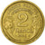 Munten, Frankrijk, Morlon, 2 Francs, 1935, Paris, FR+, Aluminum-Bronze, KM:886