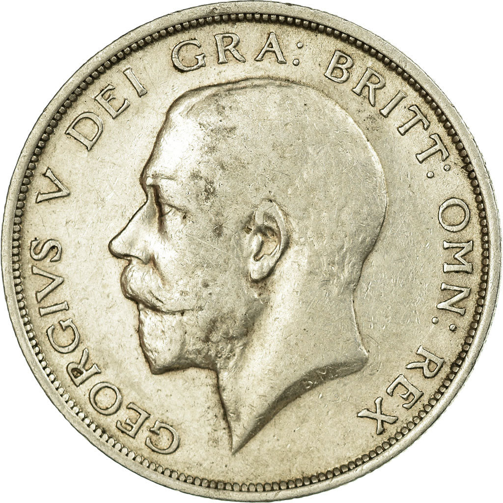 Coin, Great Britain, George V, 1/2 Crown, 1915, EF(40-45), Silver, KM:818.1