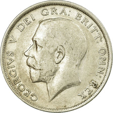 Moneta, Wielka Brytania, George V, 1/2 Crown, 1916, EF(40-45), Srebro, KM:818.1