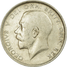 Coin, Great Britain, George V, 1/2 Crown, 1914, EF(40-45), Silver, KM:818.1