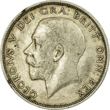 Coin, Great Britain, George V, 1/2 Crown, 1914, VF(20-25), Silver, KM:818.1