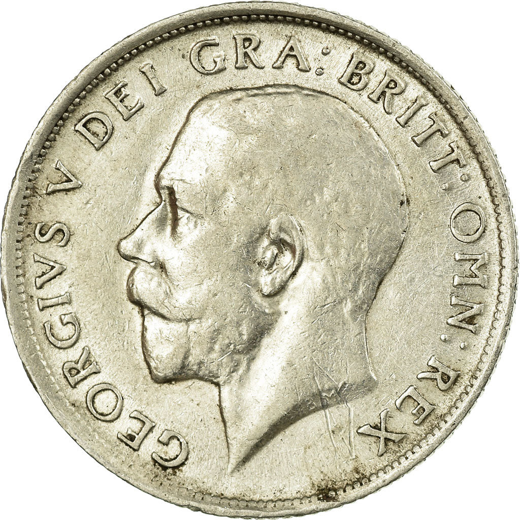 Coin, Great Britain, George V, Shilling, 1915, EF(40-45), Silver, KM:816