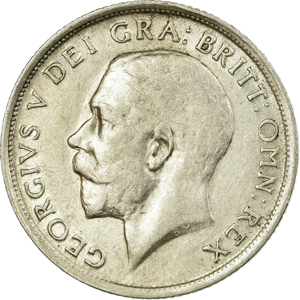 Coin, Great Britain, George V, Shilling, 1915, EF(40-45), Silver, KM:816